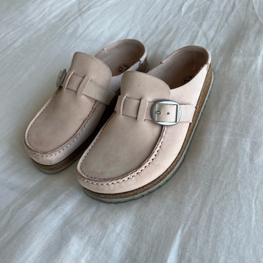 Birkenstock Buckley Soft Pink. Size 38